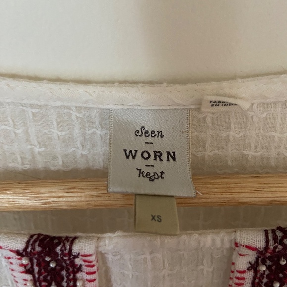 Seen Worn Kept x Anthropologie Rosie Blouse - Picture 3 of 4